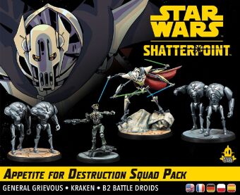 Game/Toy Star Wars: Shatterpoint - Appetite for Destruction Squad Pack (Hunger auf Zerstörung) Will Shick
