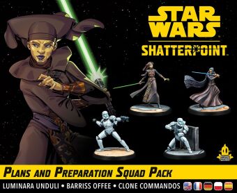 Hra/Hračka Star Wars: Shatterpoint - Plans and Preparation Squad Pack (Planung und Vorbereitung) Will Shick