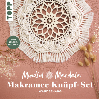 Hra/Hračka Mindful Mandala - Makramee-Knüpf-Set: Wandbehang. Mit Anleitung und Material zum Selberknüpfen frechverlag