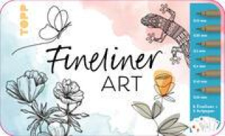 Hra/Hračka Fineliner Art Designdose frechverlag