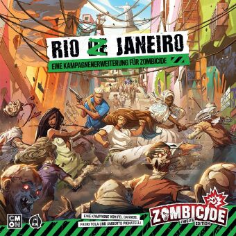 Hra/Hračka Zombicide 2. Edition - Rio Z Janeiro Fel Barros