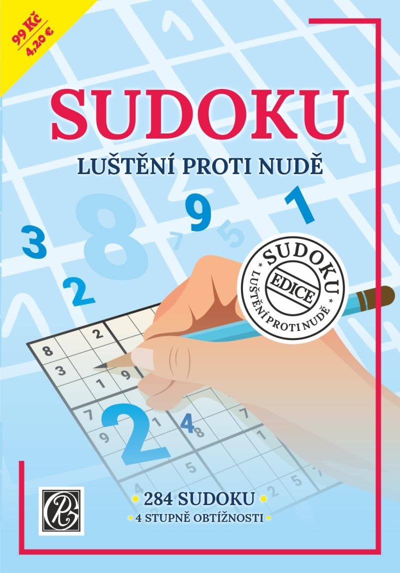 Knjiga Sudoku luštění proti nudě 