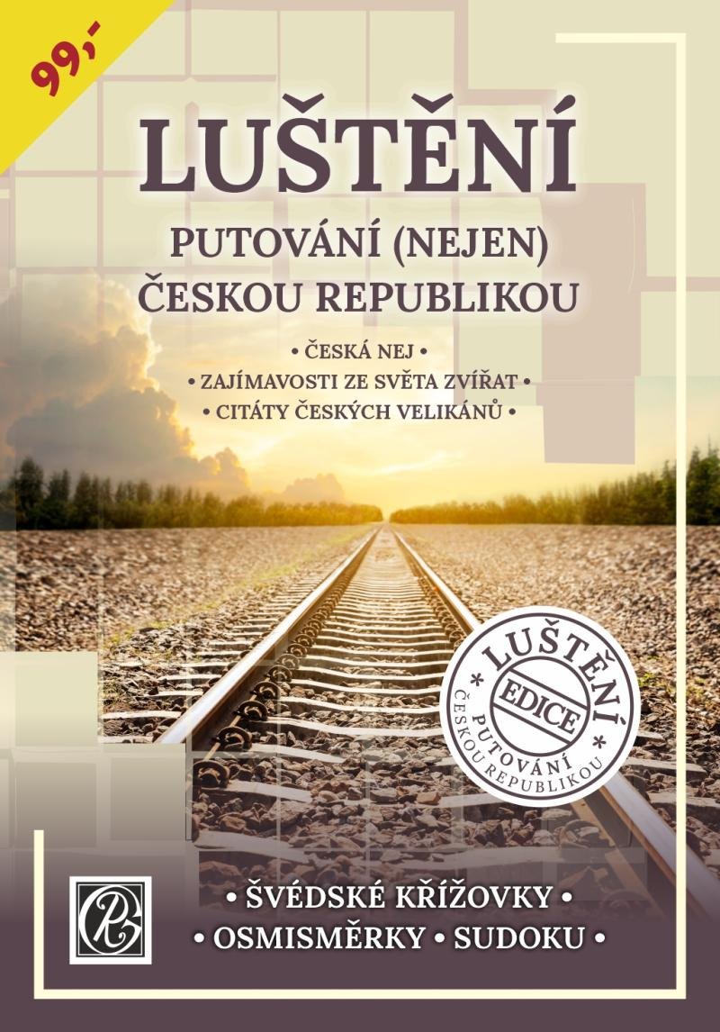 Kniha Luštění putování (nejen) Českou republikou 
