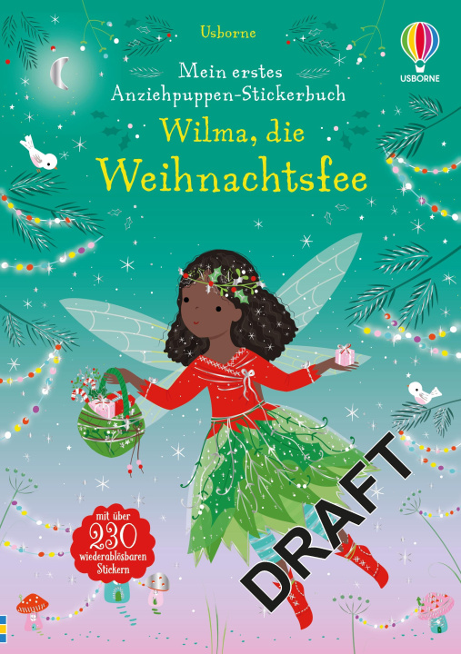Carte Mein erstes Anziehpuppen-Stickerbuch: Wilma, die Weihnachtsfee Lizzie Mackay