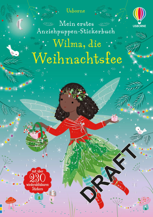 Książka Mein erstes Anziehpuppen-Stickerbuch: Wilma, die Weihnachtsfee Lizzie Mackay