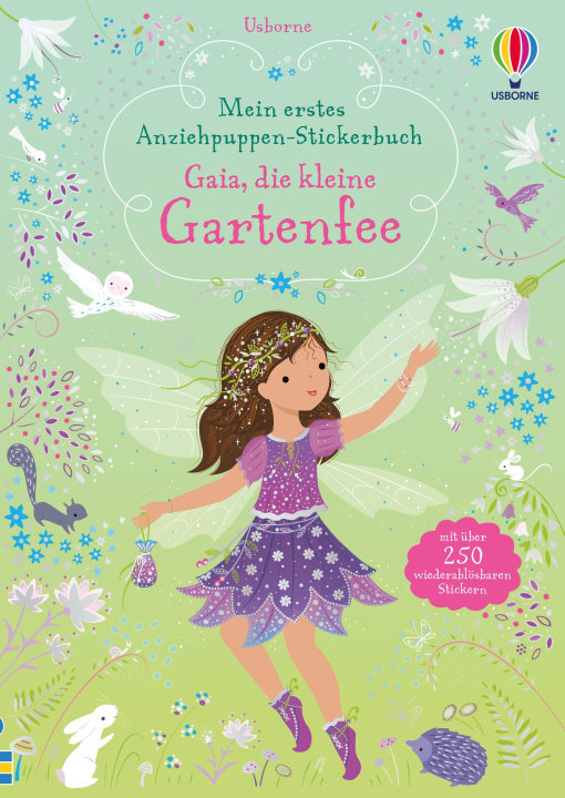 Kniha Mein erstes Anziehpuppen-Stickerbuch: Gaia, die kleine Gartenfee Lizzie Mackay