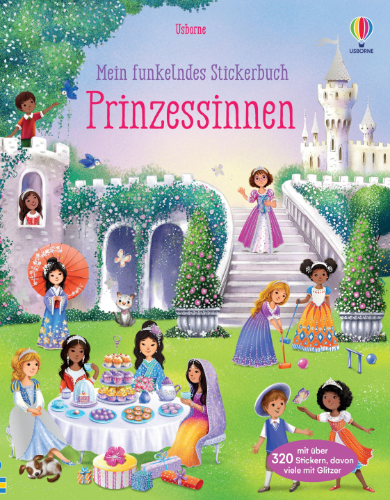 Kniha Mein funkelndes Stickerbuch: Prinzessinnen Elzbieta Jarzabek