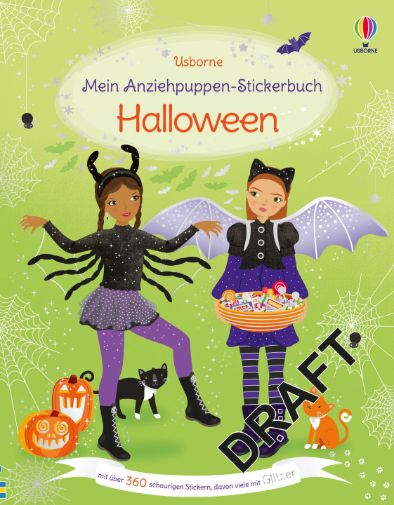 Kniha Mein Anziehpuppen-Stickerbuch: Halloween Non Figg