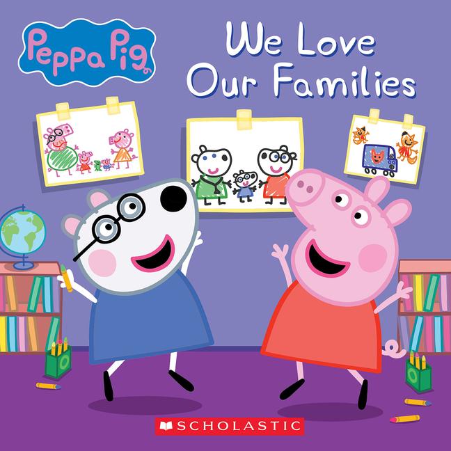 Książka We Love Our Families (Peppa Pig) Eone