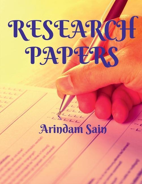 Kniha Research Papers Arindam Sain