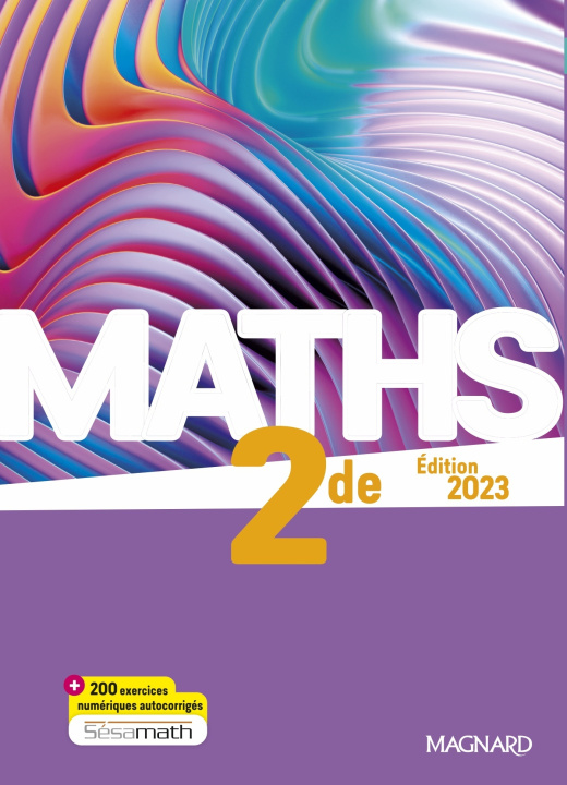 Kniha Maths 2de (2023) - Manuel élève Bau