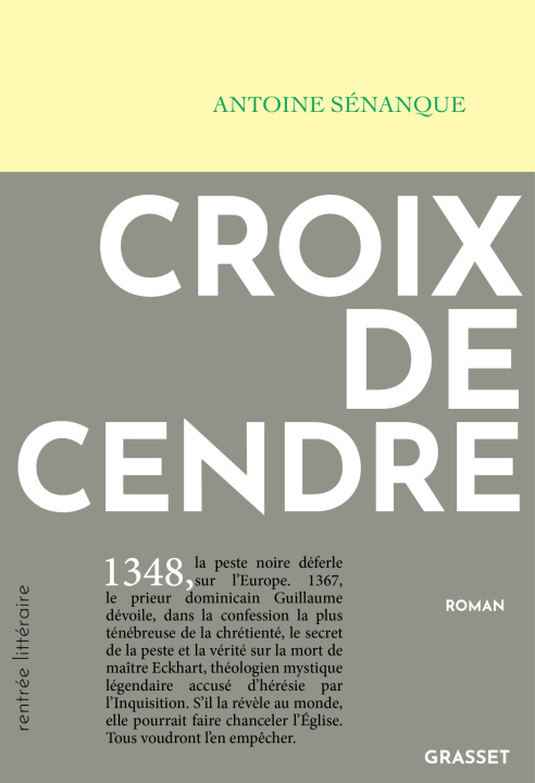 Книга Croix de cendre Antoine Sénanque