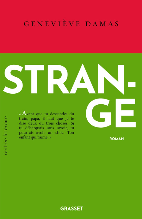 Knjiga Strange Geneviève Damas