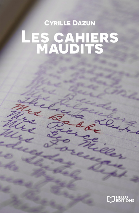 Knjiga Les Cahiers maudits Cyrille Dazun