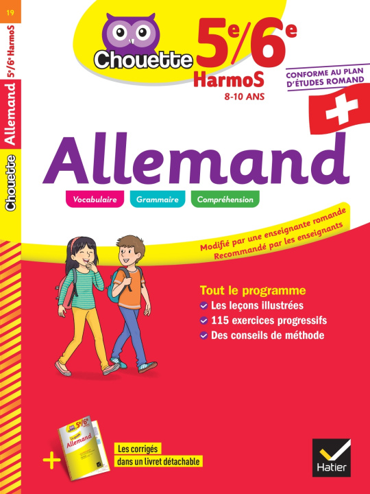 Knjiga Chouette Suisse Allemand 5e/6e Harmos 