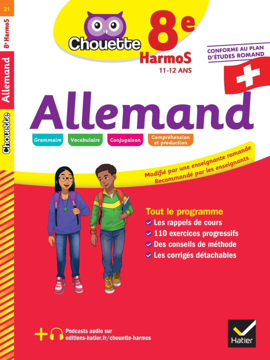 Knjiga Chouette Suisse Allemand 8e Harmos 