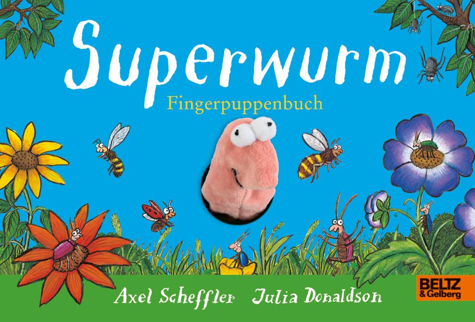 Kniha Superwurm-Fingerpuppenbuch Julia Donaldson