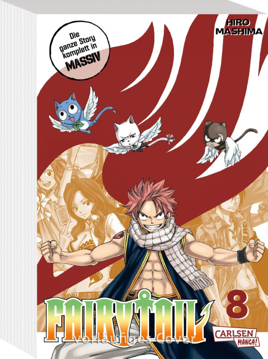 Kniha Fairy Tail Massiv 8 Hiro Mashima