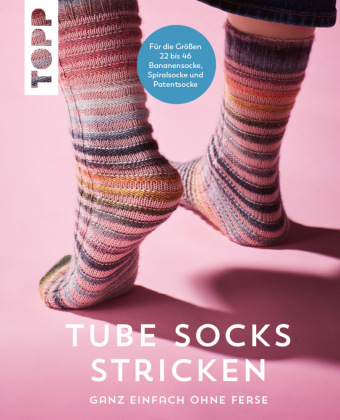 Book Tube Socks stricken Brigitte Zimmermann