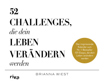 Kalendář/Diář 52 Challenges, die dein Leben verändern werden Brianna Wiest