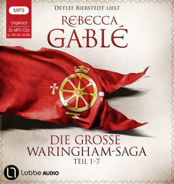 Audio Die große Waringham-Saga - Teil 1-7, 35 Audio-CD, 35 MP3 Rebecca Gablé