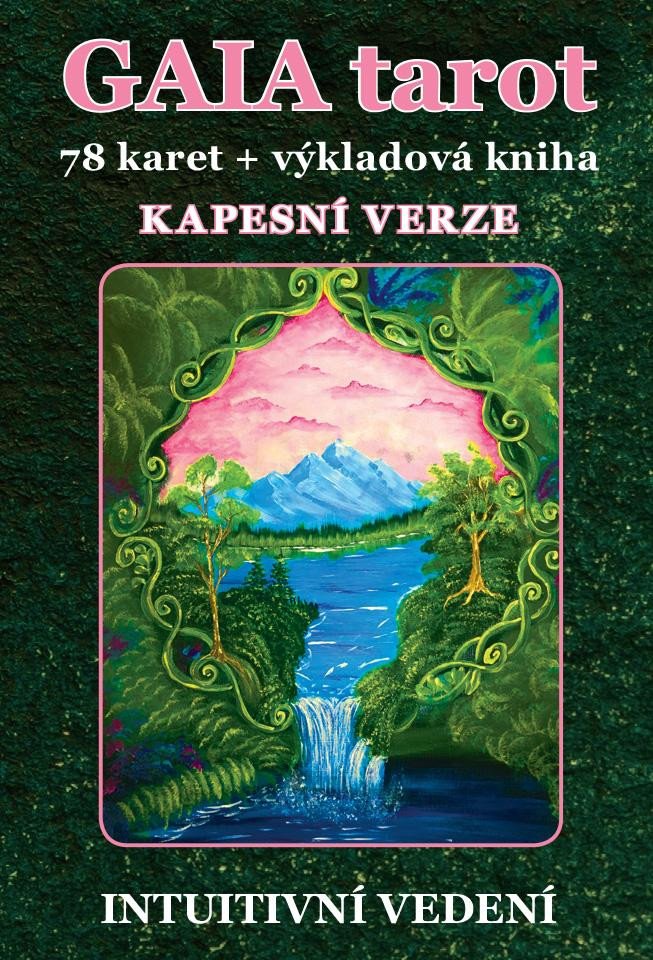 Tiskovina GAIA tarot - Kapesní verze (78 karet + výkladová kniha) Veronika Kovářová
