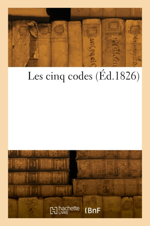 Knjiga Les cinq codes 