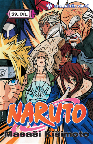 Kniha Naruto 59 Spojení pěti vůdců Masaši Kišimoto