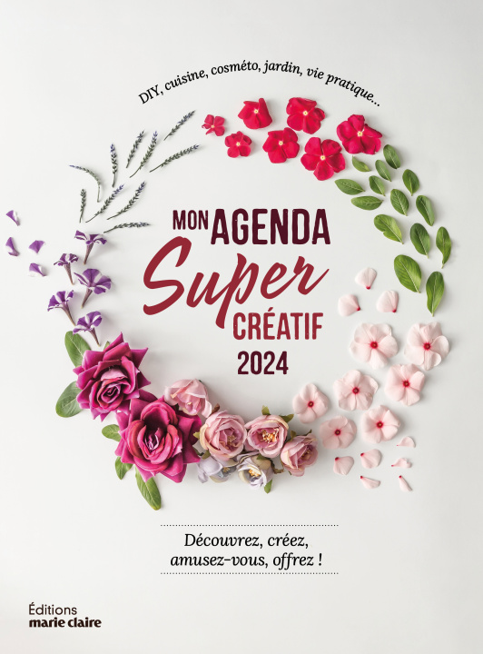 Carte Mon agenda super créatif 2024 