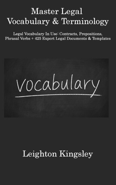 Carte Master Legal Vocabulary & Terminology 