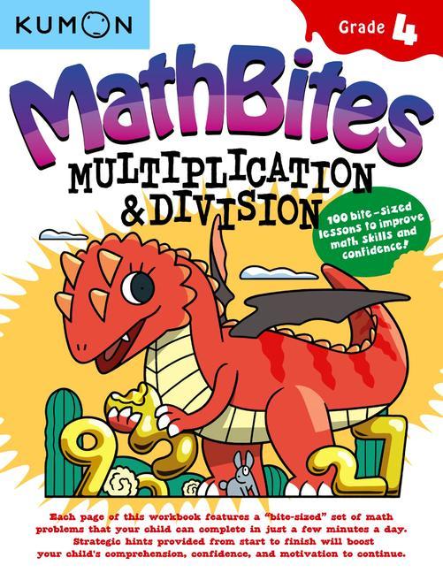 Boek MATHBITES GR4 MULTIPLICATION & DIVISION KUMON PUBLISHING NORTH AMERICA