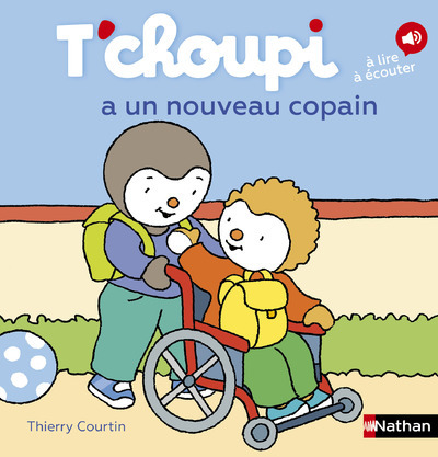 Knjiga T'choupi a un nouveau copain Thierry Courtin