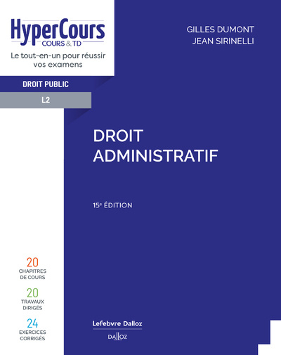 Kniha Droit administratif. 15e éd. Martine Lombard