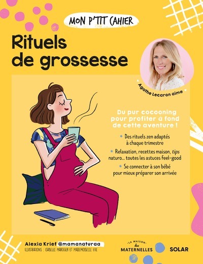 Knjiga Mon p'tit cahier Rituels de grossesse Alexia Krief