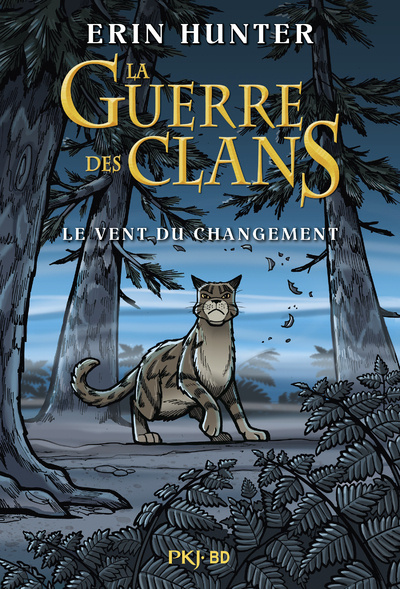 Carte Guerre des clans illustrée Winds of change Erin Hunter