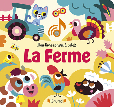 Könyv Mon livre sonore à volets - La Ferme 