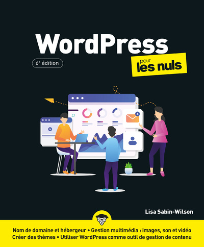 Книга WordPress pour les Nuls 6e édition Lisa Sabin-Wilson