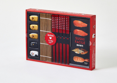 Knjiga Coffret Lucky cat sushis, 4e éd 