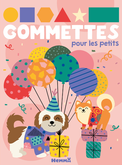 Knjiga Gommettes pour les petits (Chiens) 
