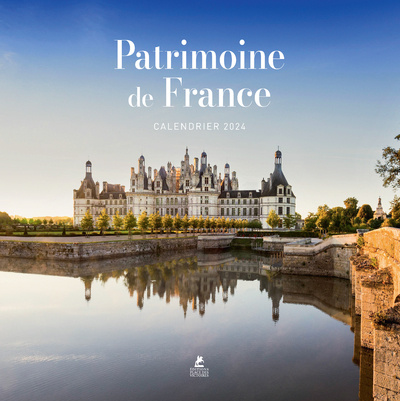 Carte CALENDRIER PATRIMOINE DE FRANCE 2024 