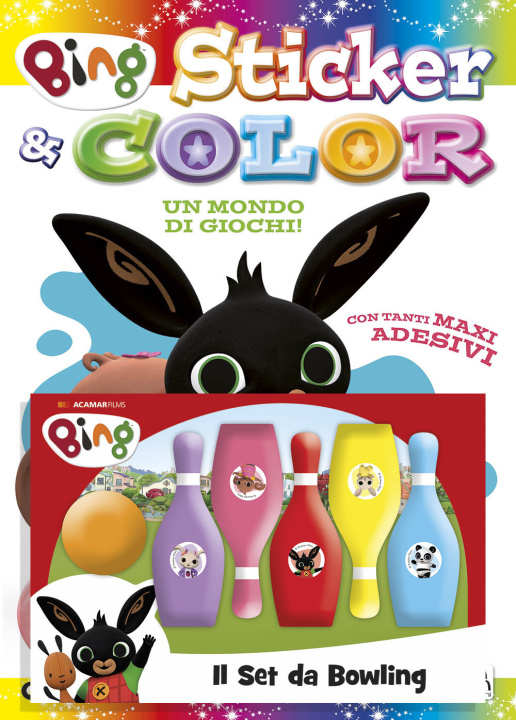 Könyv Bing. Un mondo di giochi. Bing. Sticker & color Cristina Panzeri