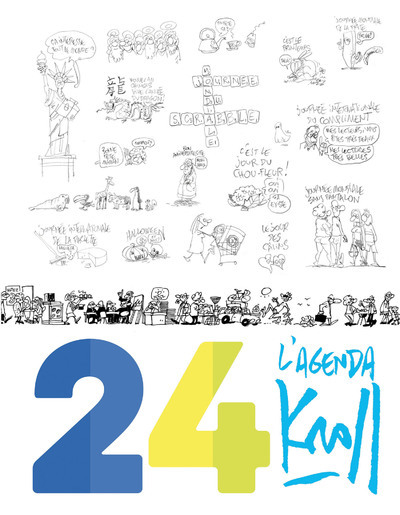 Knjiga Kroll - Grand agenda 2024 Pierre Kroll