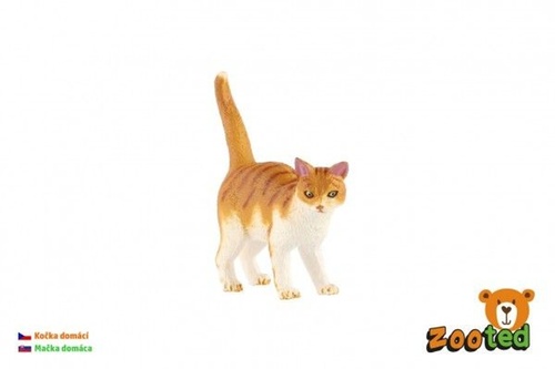 Game/Toy Kočka domácí zooted plast 6cm v sáčku 