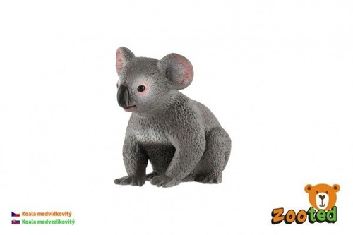 Hra/Hračka Koala medvídkovitý zooted plast 8cm v sáčku 
