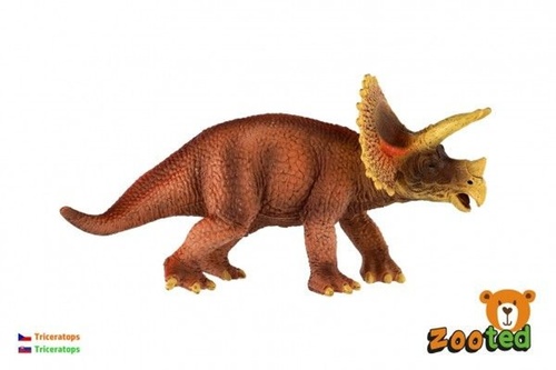 Game/Toy Triceratops zooted plast 20cm v sáčku 