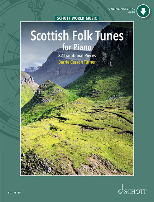 Tiskovina Scottish Folk Tunes for Piano Barrie Carson Turner