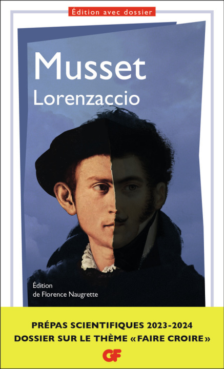 Книга Lorenzaccio - Prépas scientifiques 2024 Musset