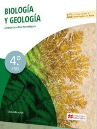 Könyv DIVER BIOLOGIA Y GEOLOGIA 4º MACMILLAN PROFESIONAL