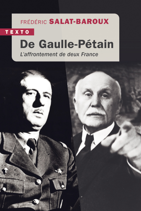 Knjiga De Gaulle-Pétain Salat-Baroux