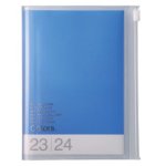 Calendar / Agendă MARK'S 2023/2024 Taschenkalender A6 vertikal, COLORS, Blue 